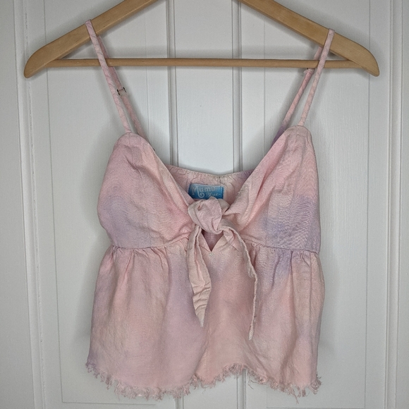 Show Me Your MuMu Tops - Show Me Your Mumu Valerie tie dye crop top